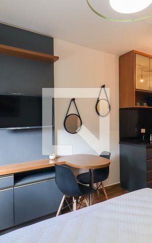 Studio para alugar com 17m², 1 quarto e sem vaga Studio para alugar com 17m², 1 quarto e sem vagaStudio