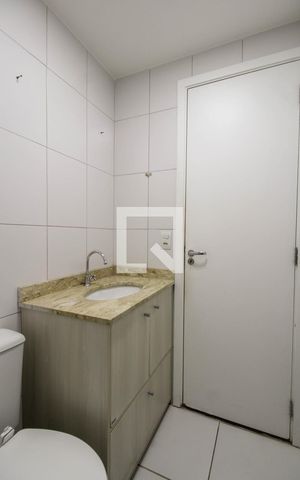 Apartamento à venda com 46m², 1 quarto e sem vaga Apartamento à venda com 46m², 1 quarto e sem vagaBanheiro da Suíte