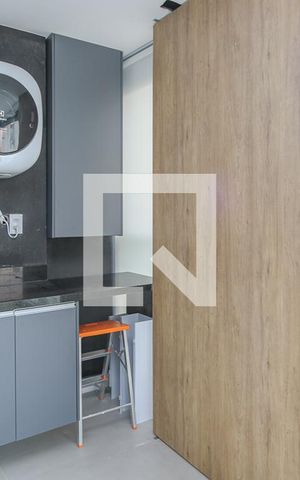 Studio para alugar com 31m², 1 quarto e sem vaga Studio para alugar com 31m², 1 quarto e sem vagaLavanderia