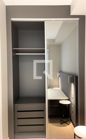 Apartamento à venda com 32m², 1 quarto e sem vagaQuarto