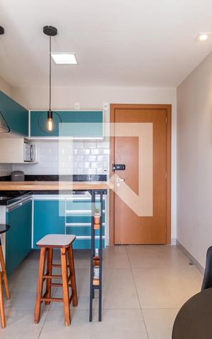 Studio para alugar com 38m², 1 quarto e 1 vaga Studio para alugar com 38m², 1 quarto e 1 vagaCozinha