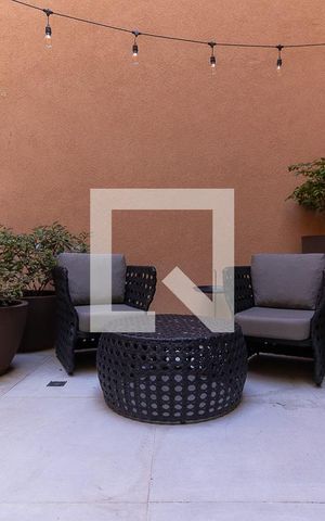 Apartamento para alugar com 32m², 1 quarto e sem vagaÁrea convivência 
