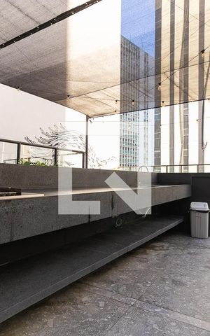 Apartamento para alugar com 32m², 1 quarto e sem vagaÁrea Gourmet Espelho Churrasqueira