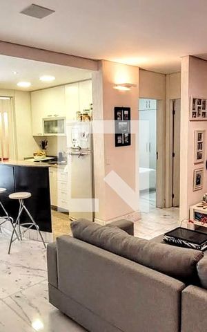 Apartamento à venda com 60m², 1 quarto e 1 vaga Apartamento à venda com 60m², 1 quarto e 1 vagaSala