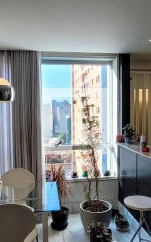 Apartamento à venda com 60m², 1 quarto e 1 vaga Apartamento à venda com 60m², 1 quarto e 1 vagaSala