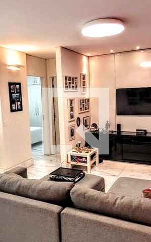 Apartamento à venda com 60m², 1 quarto e 1 vaga Apartamento à venda com 60m², 1 quarto e 1 vagaSala