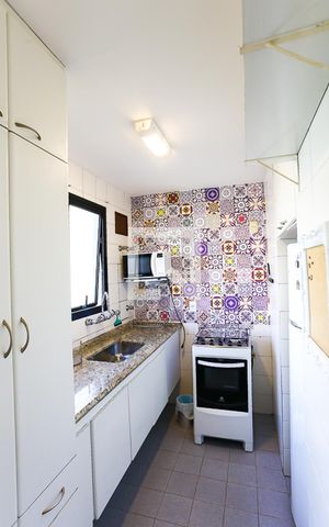 Apartamento à venda com 58m², 1 quarto e 1 vagacozinha