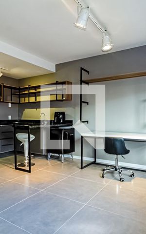 Apartamento à venda com 25m², 1 quarto e 1 vaga Apartamento à venda com 25m², 1 quarto e 1 vagaSala e quarto