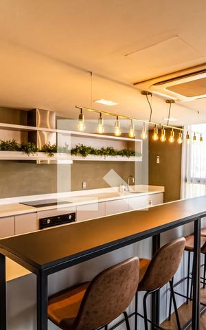 Apartamento à venda com 25m², 1 quarto e 1 vaga Apartamento à venda com 25m², 1 quarto e 1 vagaÁrea comum - Salão de festas