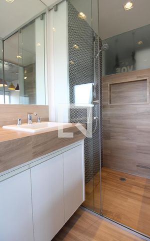 Apartamento para alugar com 70m², 1 quarto e 1 vagaBanheiro da suíte