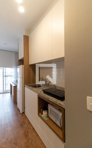 Studio à venda com 29m², 1 quarto e sem vaga Studio à venda com 29m², 1 quarto e sem vagaCozinha
