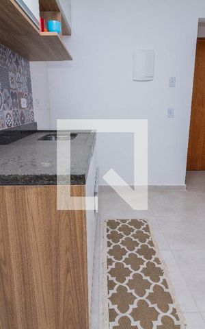 Apartamento à venda com 29m², 1 quarto e sem vaga Apartamento à venda com 29m², 1 quarto e sem vagaCozinha e Área de Serviço