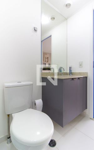 Apartamento à venda com 24m², 0 quarto e sem vaga Apartamento à venda com 24m², 0 quarto e sem vagaBanheiro