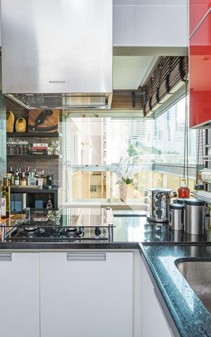 Apartamento à venda com 78m², 2 quartos e 2 vagas Apartamento à venda com 78m², 2 quartos e 2 vagasCozinha