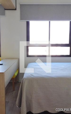 Studio para alugar com 25m², 1 quarto e sem vagaQuarto