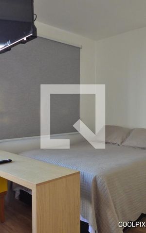 Studio para alugar com 25m², 1 quarto e sem vagaQuarto