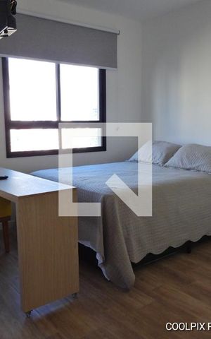 Studio para alugar com 25m², 1 quarto e sem vagaQuarto