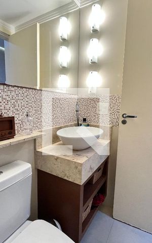 Apartamento para alugar com 67m², 2 quartos e 1 vaga Apartamento para alugar com 67m², 2 quartos e 1 vagaBanheiro 2