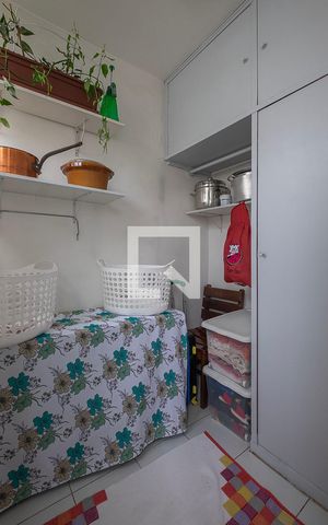 Apartamento à venda com 100m², 2 quartos e 1 vaga Apartamento à venda com 100m², 2 quartos e 1 vagaÁrea de Serviço - Quarto