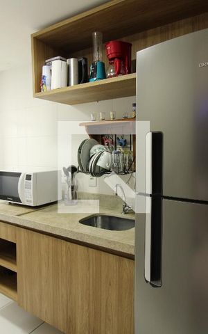 Apartamento para alugar com 68m², 1 quarto e 2 vagasCozinha