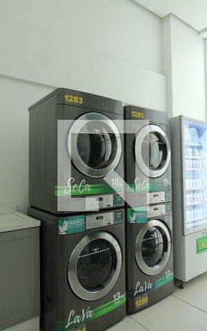Apartamento para alugar com 68m², 1 quarto e 2 vagasÁrea Comum - Lavanderia