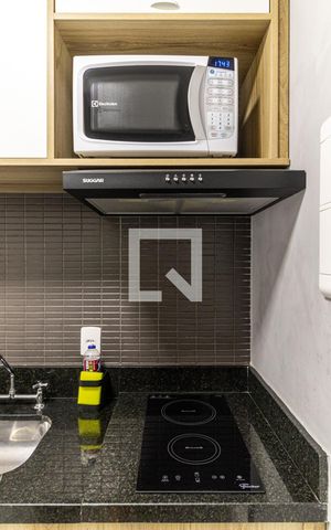Studio à venda com 33m², 1 quarto e 1 vagaCozinha