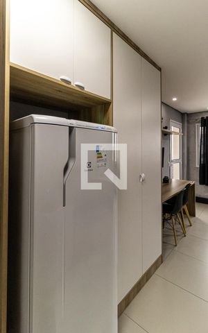 Studio à venda com 33m², 1 quarto e 1 vagaCozinha