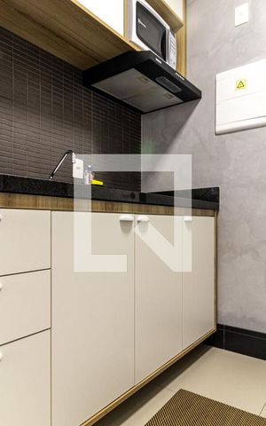 Studio à venda com 33m², 1 quarto e 1 vagaCozinha