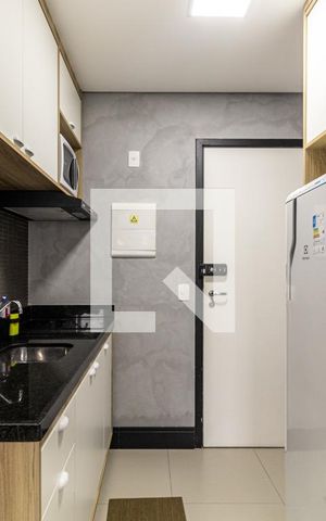 Studio à venda com 33m², 1 quarto e 1 vagaCozinha