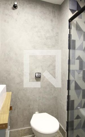 Apartamento para alugar com 56m², 1 quarto e sem vagaBanheiro