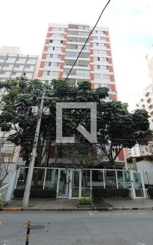 Apartamento para alugar com 89m², 3 quartos e 1 vagaFachada do edifício 