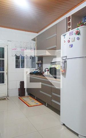 Casa à venda com 90m², 1 quarto e 2 vagasCozinha 