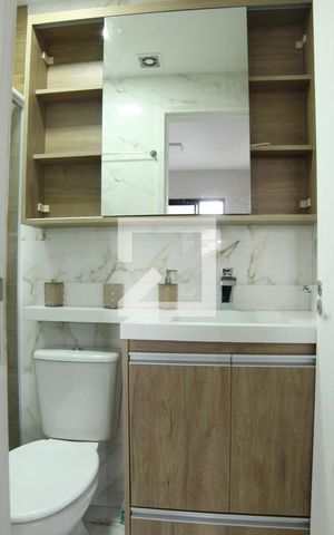 Studio para alugar com 26m², 1 quarto e sem vagaBanheiro