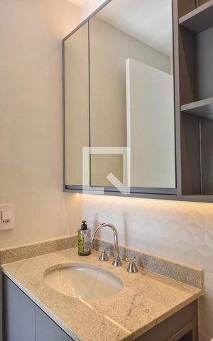 Apartamento à venda com 31m², 1 quarto e sem vagaBanheiro 