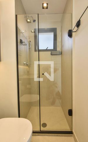 Apartamento à venda com 31m², 1 quarto e sem vagaBanheiro 