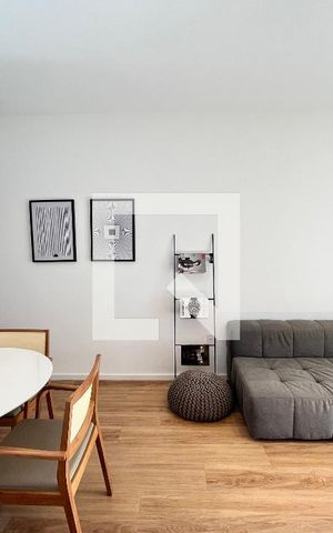 Apartamento para alugar com 59m², 2 quartos e 1 vaga Apartamento para alugar com 59m², 2 quartos e 1 vagaSala
