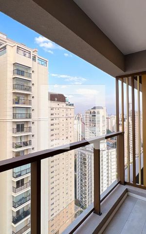 Studio para alugar com 26m², 1 quarto e sem vagaSacada