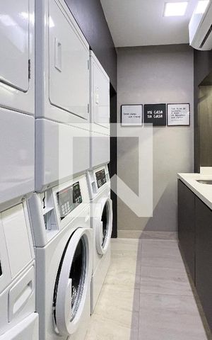 Studio para alugar com 26m², 1 quarto e sem vagaLavanderia