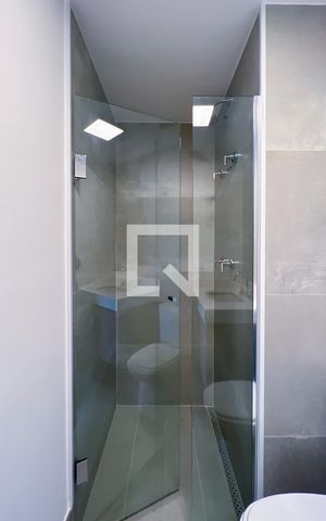 Studio para alugar com 26m², 1 quarto e sem vagaBanheiro