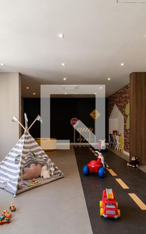 Apartamento à venda com 32m², 1 quarto e sem vaga Apartamento à venda com 32m², 1 quarto e sem vagaÁrea comum - Brinquedoteca