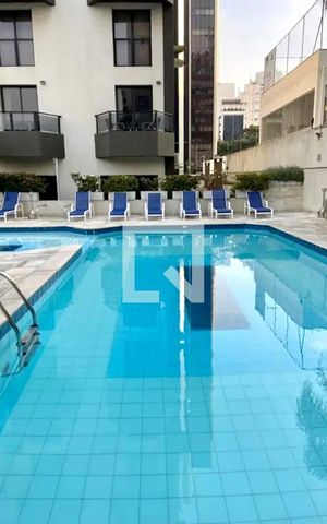 Studio para alugar com 52m², 1 quarto e 1 vaga Studio para alugar com 52m², 1 quarto e 1 vagaÁrea comum - Piscina