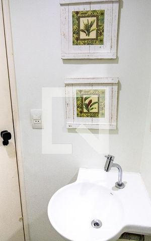 Studio para alugar com 52m², 1 quarto e 1 vaga Studio para alugar com 52m², 1 quarto e 1 vagaLavabo - Cuba