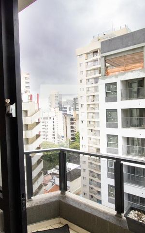 Studio para alugar com 52m², 1 quarto e 1 vaga Studio para alugar com 52m², 1 quarto e 1 vagaSala- vista