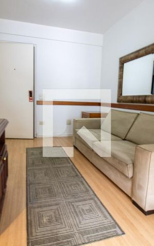 Studio para alugar com 52m², 1 quarto e 1 vaga Studio para alugar com 52m², 1 quarto e 1 vagaSala- ambiente de estar e TV