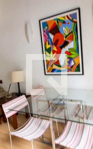 Studio para alugar com 52m², 1 quarto e 1 vaga Studio para alugar com 52m², 1 quarto e 1 vagaSala- mesa de jantar