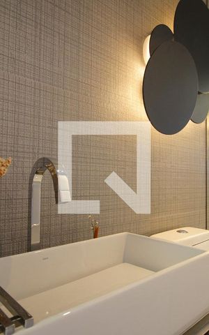 Apartamento para alugar com 105m², 3 quartos e 2 vagasLavabo da Sala