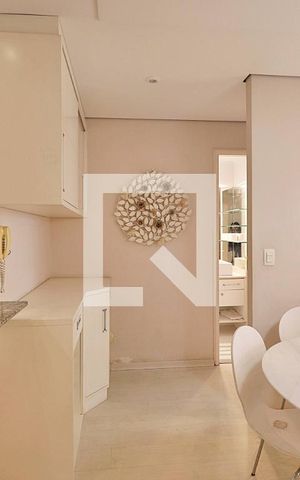 Apartamento para alugar com 55m², 1 quarto e 1 vagaSala