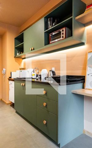 Apartamento para alugar com 27m², 1 quarto e sem vagaCozinha