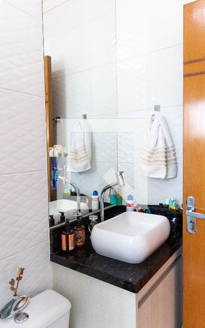 Casa de condomínio à venda com 78m², 2 quartos e 1 vagaBanheiro da Suíte 2