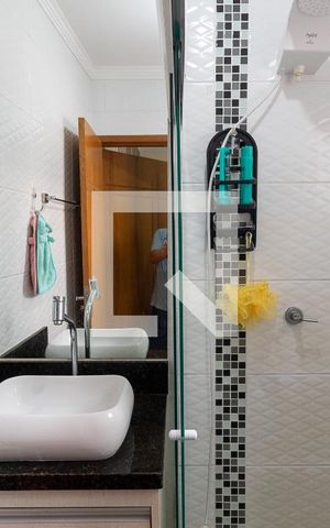 Casa de condomínio à venda com 78m², 2 quartos e 1 vagaBanheiro da Suíte 1